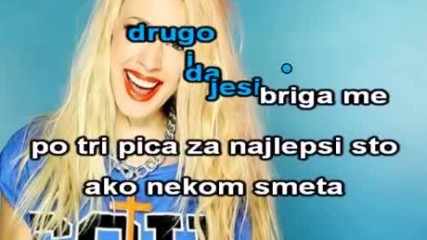 Milica Todorovic - Tri case (karaoke)