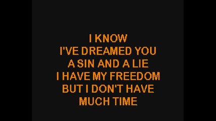 Rolling Stones - Wild Horses (karaoke)