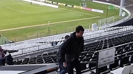 Дарко Тасевски също ще наблюдава срещата от трибуните