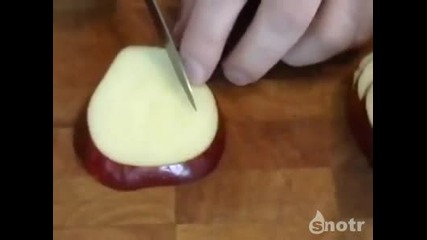 Как да направим лебед от ябълка