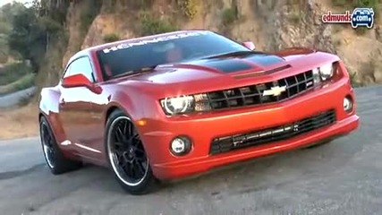 Много пушек от Hennessey Hpe550 Supercharged Chevy Camaro Ss
