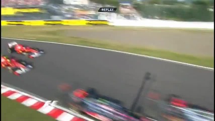 F1 Гран при на Япония 2011 - избрани моменти Hd