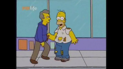 The Simpsons Хоумър става просяк..барт и Лиса най добри приятели Бг Аудио 