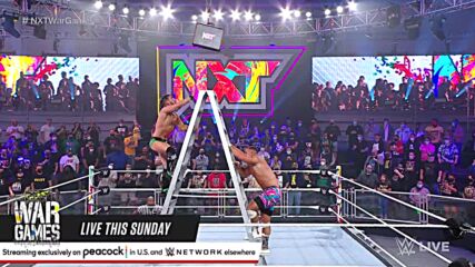 Johnny Gargano vs. Bron Breakker – WarGames Advantage Ladder Match: WWE NXT, Nov. 30, 2021