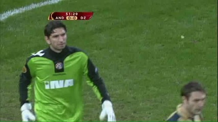 Лига Европа Андерлехт - Динамо (загреб) 0 - 1