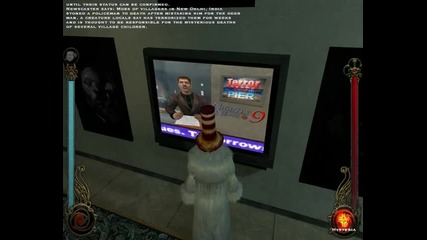 Malkavian talking to his Tv 