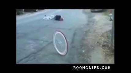 bicycle wheelie faceplant