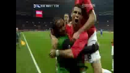 Man Utd Vs Chelsea 1:0 Gol Na C.ronaldo