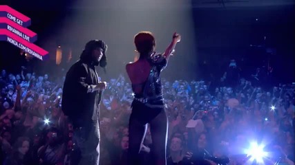 Rihanna - Hard ( Live ) Nokia Concert 