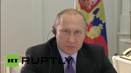Russia: Putin holds teleconference with Argentine President Kirchner