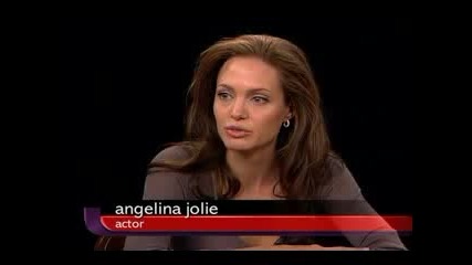 Angelina Jolie Talks With Charlie Rose
