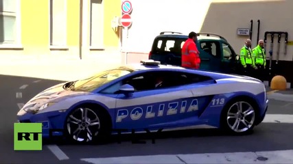 Полицията в Милано използва Ламборджини за пренасянe на органи за трансплантация