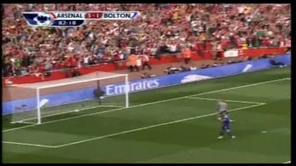 11.09.2010 Арсенал 4 - 1 Болтън гол на Карлос Вела 