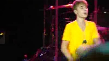 Justin Biebar and Selena Gomez Concert