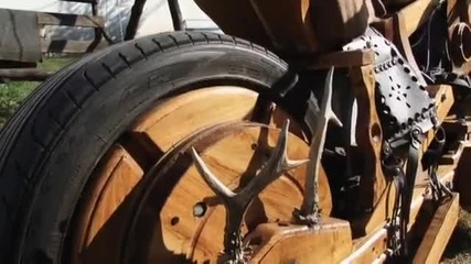 Мотор Направен От Дърво.уникално