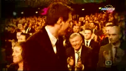 Lionel Messi за трети път печели "златната топка" 2011