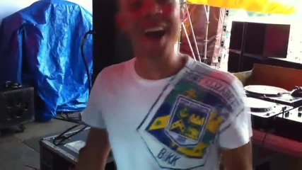 Wildstylez - Wish Outdoor 2010 (backstage 1)