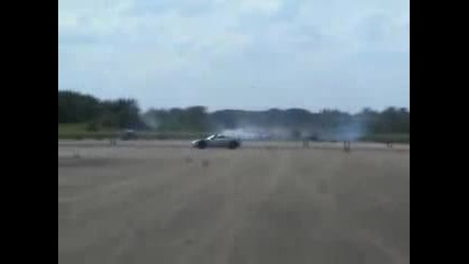 Opel Speedster Turbo drifting