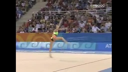 Olympic Games Athens 2004 - Simona Peycheva Bul ribbon final
