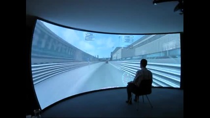 Immersive gaming with multi projector software Warpalizer