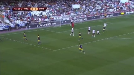 Лига Европа: Валенсия - Суонси 0 : 3