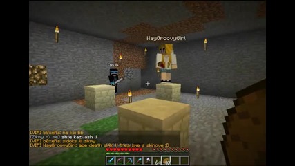 Minecraft - Mcraftbg - Пич как да си направя iron golem бе -слет снимането-