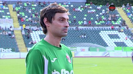 Райнов: Надявам се днес да покажем добра игра