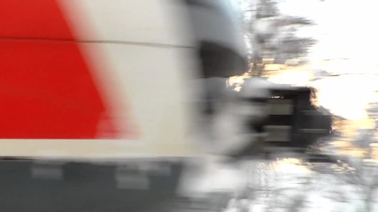 на входния семафор на гара Панагюрище