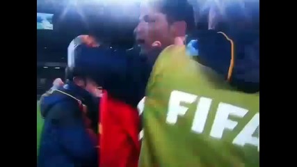 Как реагира Роналдо след загубата от Испания 