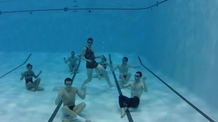 Harlem Shake под вода!