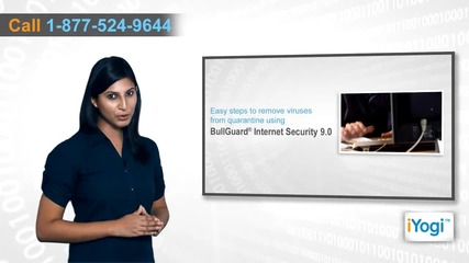Remove quarantined viruses from Windows® 7 using Bullguard Internet Security 9.0