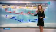 Прогноза за времето (24.01.2016 - централна емисия)