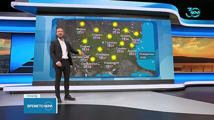 Прогноза за времето (12.08.2024 - обедна емисия)