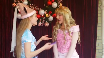 Princess Aurora Telling Disney Blondie How She Met Prince Philip