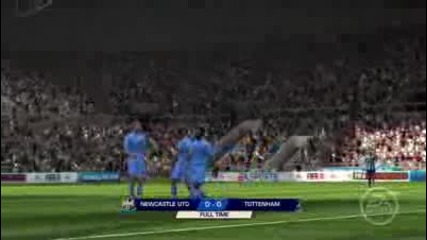 Fifa 11 Game of the Week - Tottenham vs Newcastle