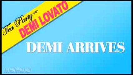 Seventeens tea party with Demi Lovato