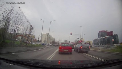 Минаване на червен светофар 19