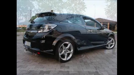 The Black Animal Opel Astra Gtc Tuning 