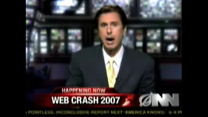 Webcrash 2007 Internet Is Down