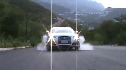 Audi Quattro S-line Burnout