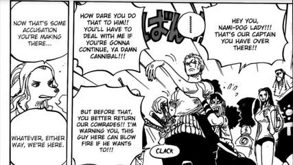One Piece Manga - 806 At the Fort on the Right Belly