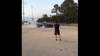 Ferrari F12 donuts