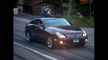 Mercedes Benz Cls_ Burnout Fail