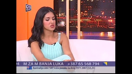 Tanja Savic - Utorkom u 8 __ TvDmSat 2014 - Deo 3 __