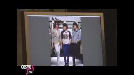 Jonas Brothers - Cosmogirl Eye Candy Photo Shoot 