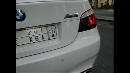 Bmw M5 with Eisenmann exhaust - Beauty and Beast (360p)