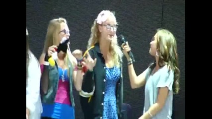 Demi Lovato Bounce Soundcheck 