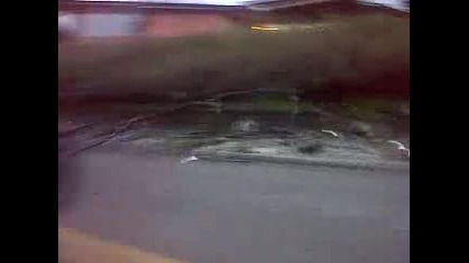 ударено Bmw В Хасково 