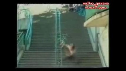 Много лошо падане с колело!