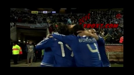 World Cup 2010: Аржентина Победи Гърция: Greece 0:2 Argentina 